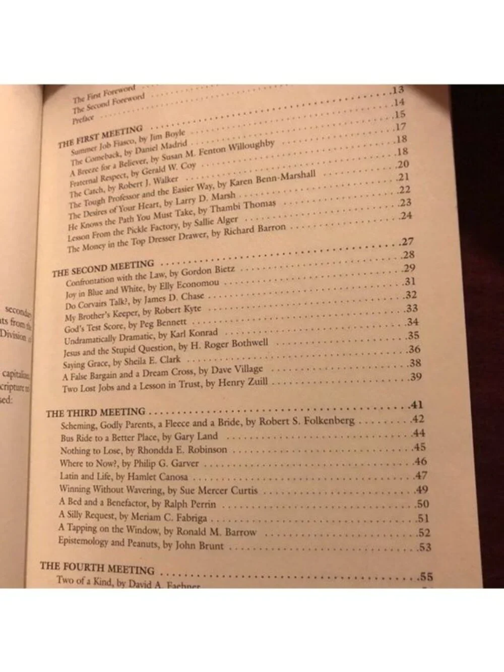 More college faith  Edited by Ronald Alan Knott  Copyright 1997  new without tag